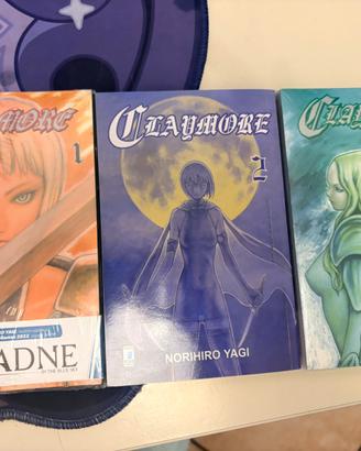 Claymore Manga n. 1-2-3