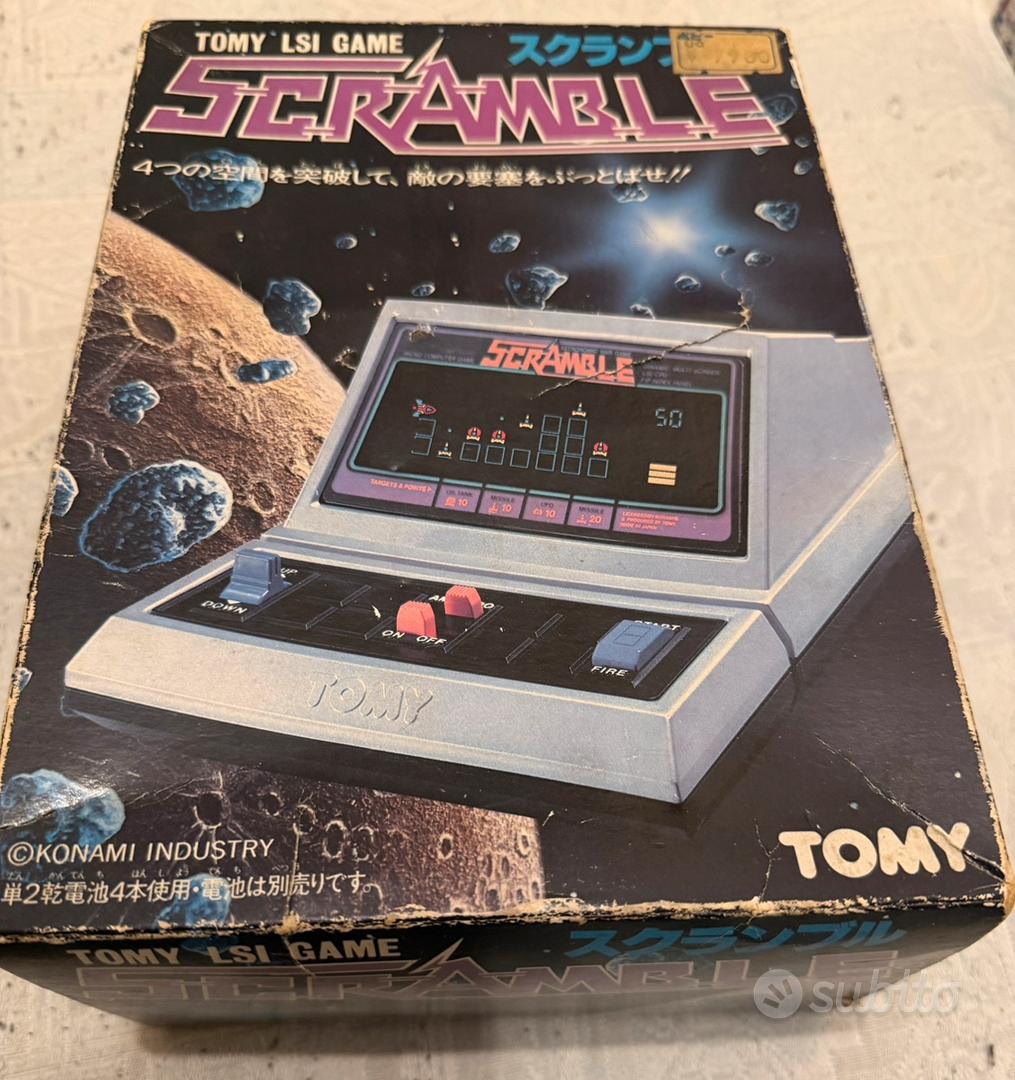 LSIゲーム TOMY SCRAMBLE Vintage TOMY Scramble Electronic Handheld Game (Made in Japan