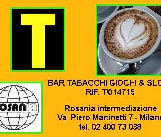 Bar tabacchi giochi slots (rif. t/014715)