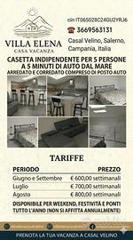 Casal velino villa Elena casa vacanza
