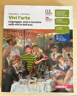 libro di testo scuola media - Vivi l’arte