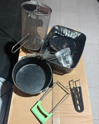 Friggitrice ad aria a 2 livelli