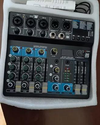 Mixer bluetooth effetti dj