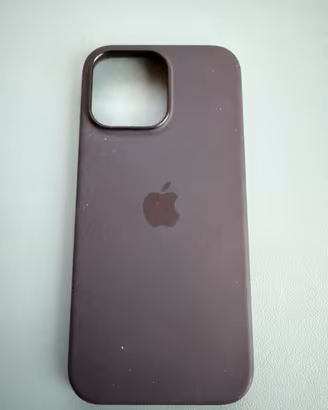 Cover Silicone Nera iPhone 16 Pro Max Apple