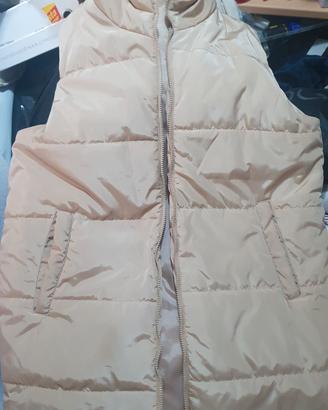 giubbotto smanicato lungo donna