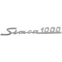 Emblema Targhetta auto Simca 1000