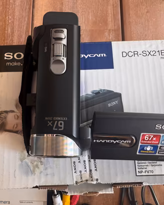 Sony Handycam DCR-SX21E Videocamera Digitale