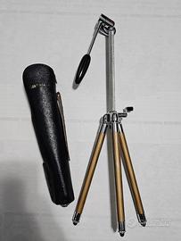 cavalletto treppiedi macchina fotografica vintage 