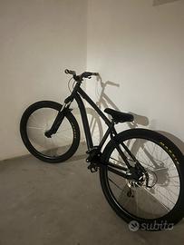 bici rockrider st 120 modificata