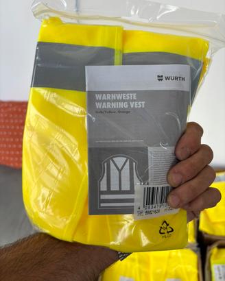 Gilet Giubbotto Soccorso auto alta visibilità