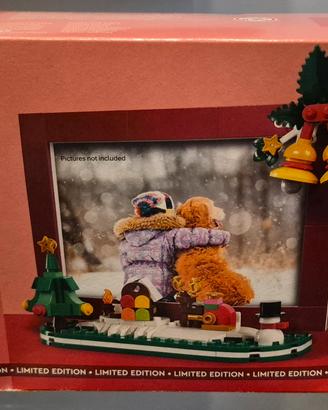Set LEGO ed.limitata Cornice Natalizia nuovo