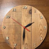 Orologio da parete in legno