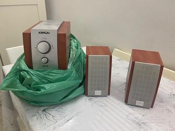 Impianto audio casse Kraun