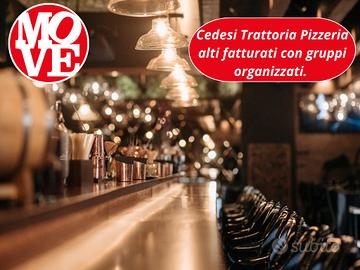 Pizzeria alta affluenza e gruppi organizzati