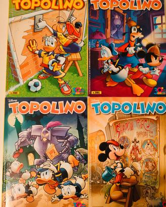 Topolino n. 3432, 3475, 3590, 3591, 3592 e 3593
