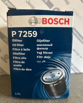 Filtro olio BOSCH  NUOVO