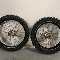 Cerchi KTM Excel cross gommati