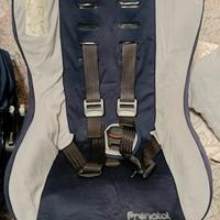 trio chicco blu notte e seggiolone auto.