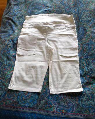 Pantalone bermuda premaman, taglia M