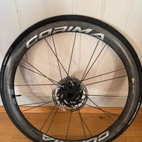Ruote Corima 47mm WS disc per Sram e Copertoncini