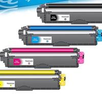4 cartucce toner: 1 Nero, 1 Ciano , 1 Magent