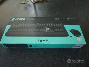 Kit Wireless Logitech Advanced Tastiera + Mouse