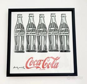 Andy warhol Coca-Cola litografia efizione limitata
