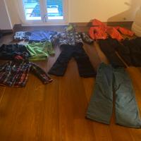 Vario vestiario sci snowboard