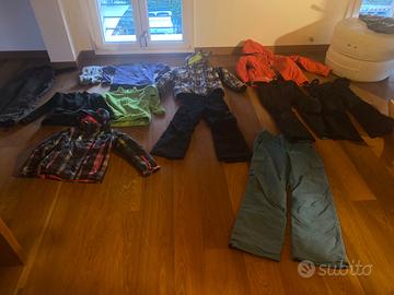 Vario vestiario sci snowboard