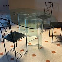 Tavolo in vetro Fiam