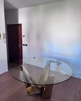 Tavolo tondo Design in vetro temperato ⌀ 150cm