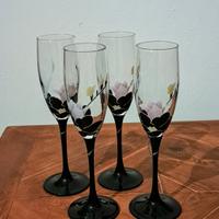 🥂 Set 4 Calici Champagne Luminarc Vintage 