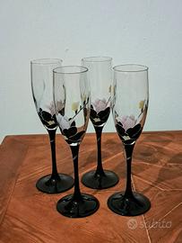 🥂 Set 4 Calici Champagne Luminarc Vintage 