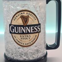 bicchiere in plastica Guinness con sistema refrige
