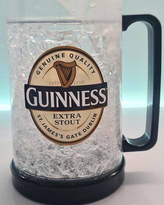 bicchiere in plastica Guinness con sistema refrige