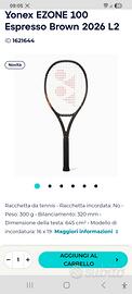 Yonex ezone 100 espresso brown 2026