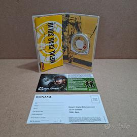 Metal Gear solid Peace Walker psp PAL ITA 
