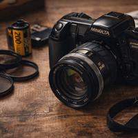 Minolta Dynax 500si + obiettivo AF 28-80 + Filtri