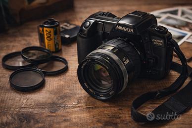 Minolta Dynax 500si + obiettivo AF 28-80 + Filtri