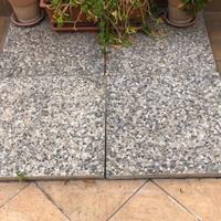 Mattonelle base ombrellone staffa a croce