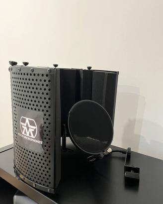 Mic Screen + Anti pop filter