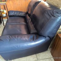 divano in pelle reclinabile marca divani e divani