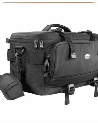 Mantona New York Borsa per foto con 5 divisori, tr