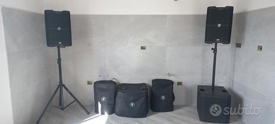 impianto mackie pari al nuovo 