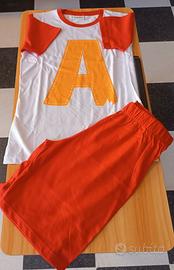 Completo estivo Alvin e i Chipmunks 8 anni (128 cm
