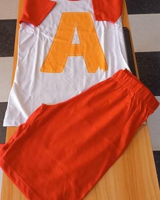 Completo estivo Alvin e i Chipmunks 8 anni (128 cm