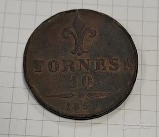 10 Tornesi 1859