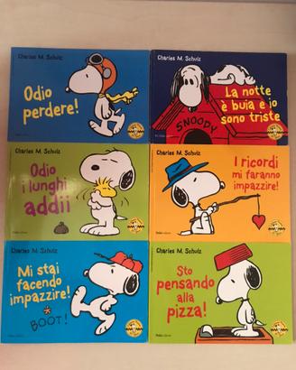 Lotto 11 raccolte fumetti Peanuts Schulz a colori