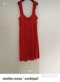 vestito rosso ‘Conbipel’