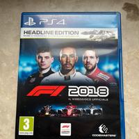 F1 2018 headline edition per ps4